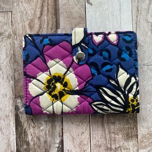 NWT - Vera Bradley Travel Wallet - African Violet Design